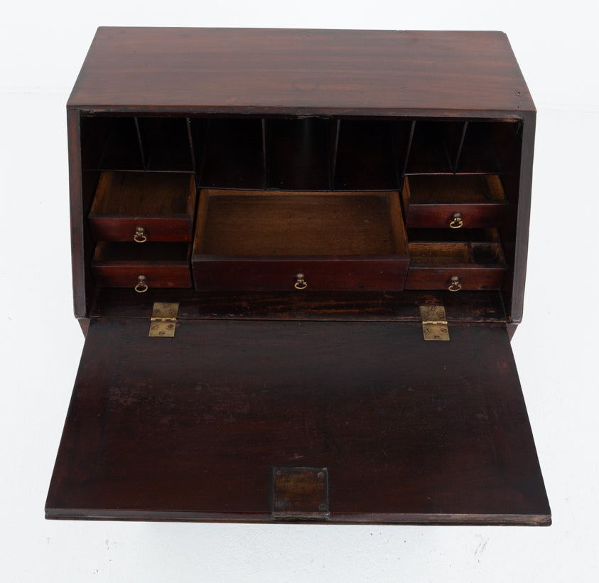 Georgian Mahogany Bureau of Small Proportions
