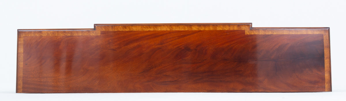 Georgian Revival Mahogany Breakfront Large Sideboard