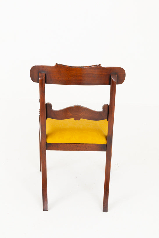 Set of 10 ( 8 + 2 ) Regency revival Mahogany Dining Chairs