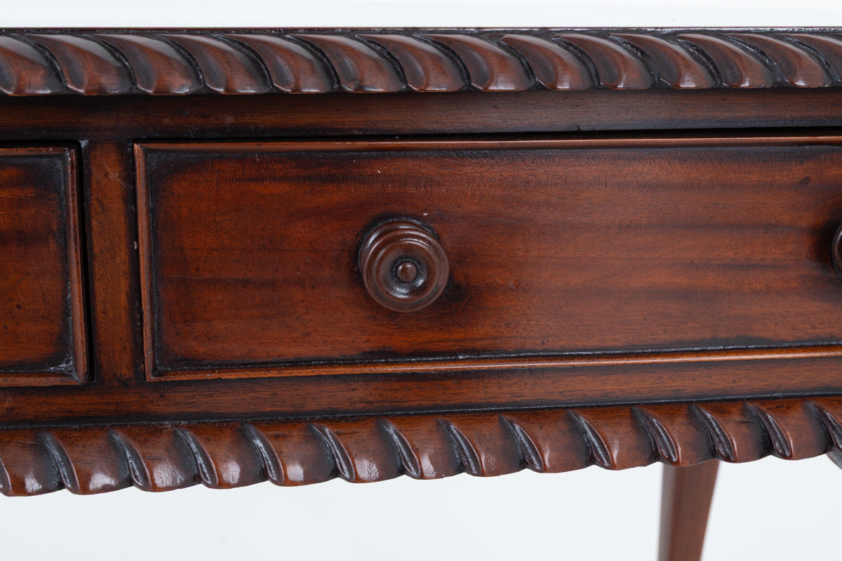 Mahogany Chippendale Revival Side Table