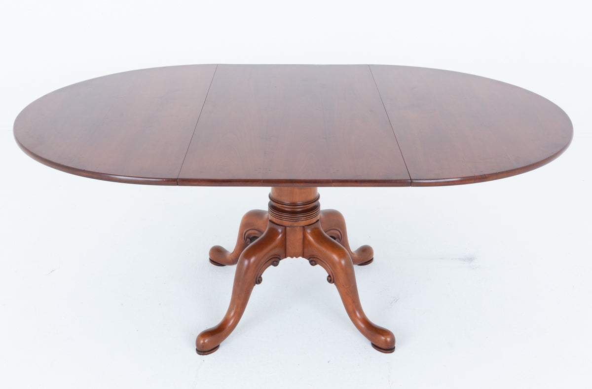 Georgian Style Cherry Extending Dining Table