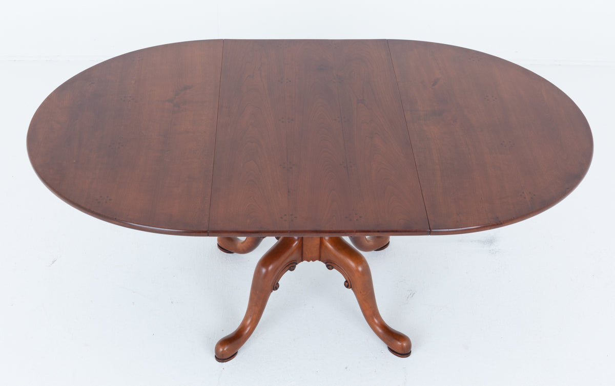 Georgian Style Cherry Extending Dining Table
