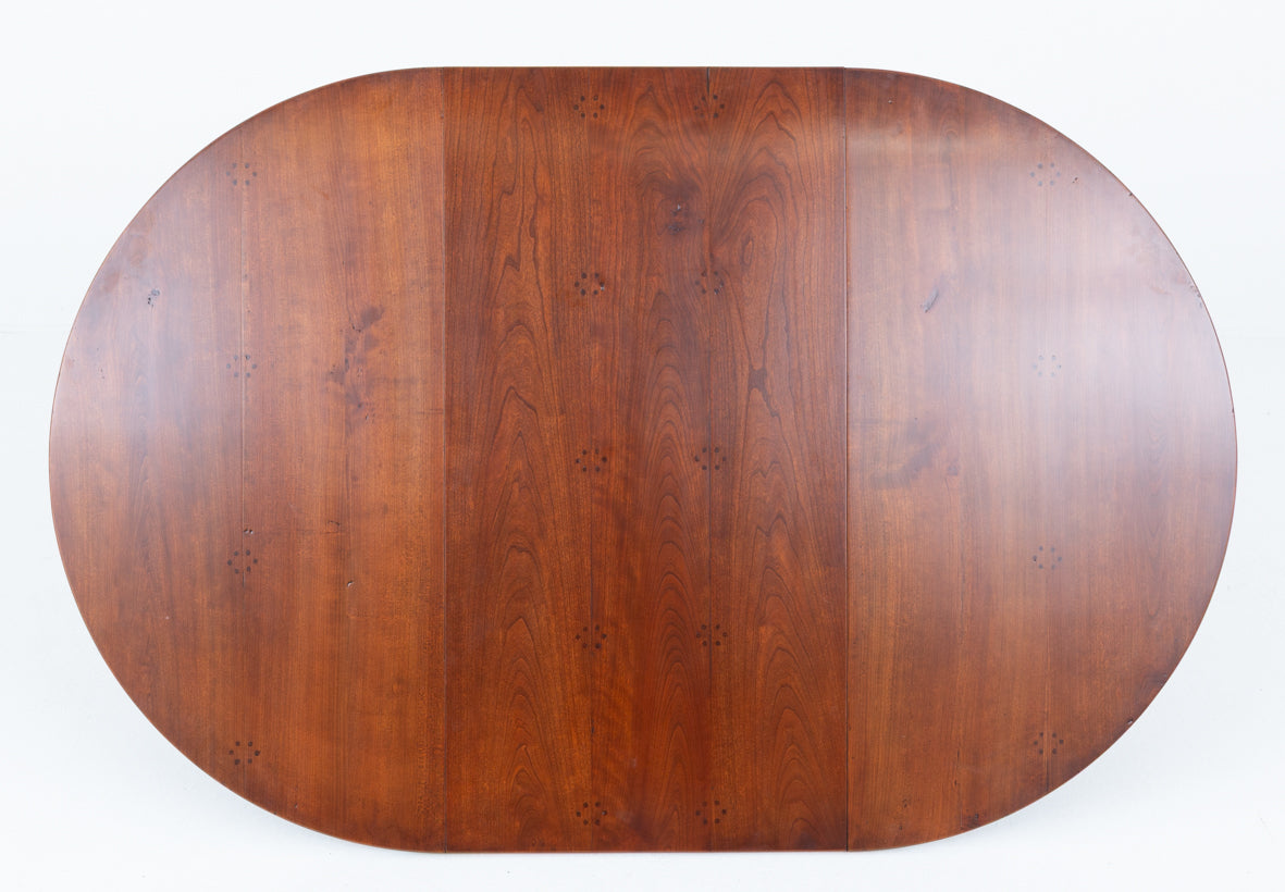Georgian Style Cherry Extending Dining Table