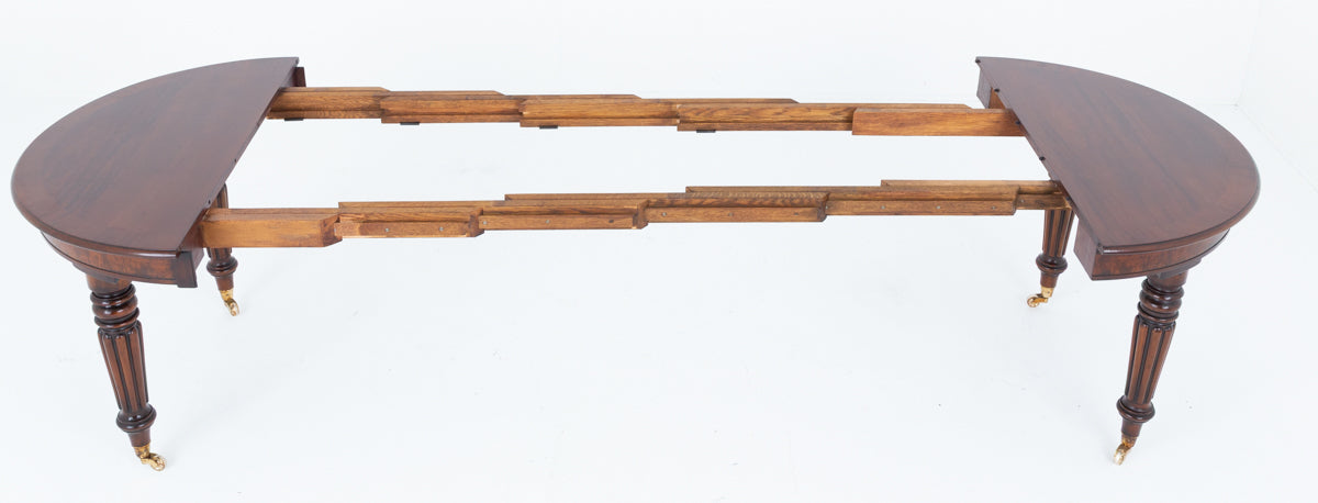 William IV Mahogany Extending Dining Table