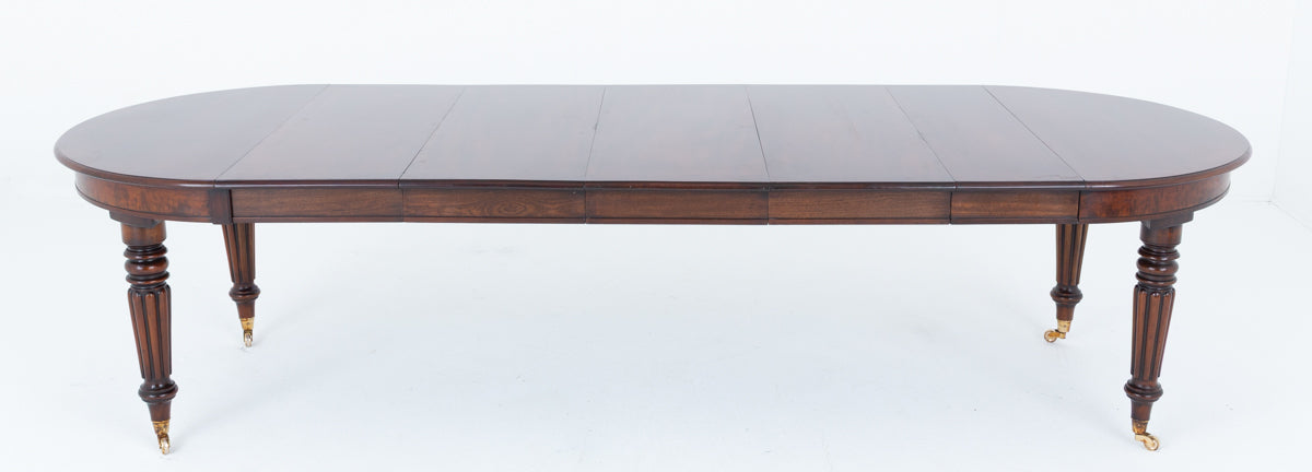 William IV Mahogany Extending Dining Table