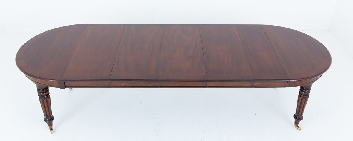 William IV Mahogany Extending Dining Table
