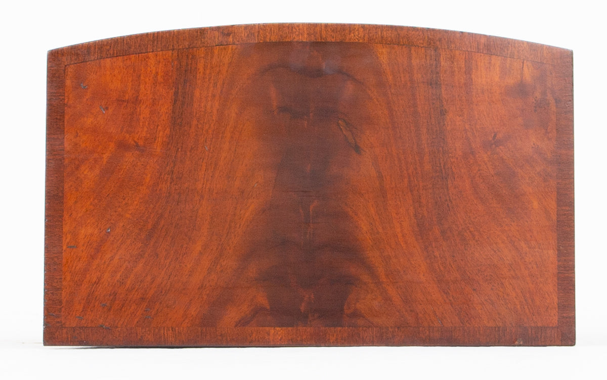 Regency Revival Mahogany Open Bookcase