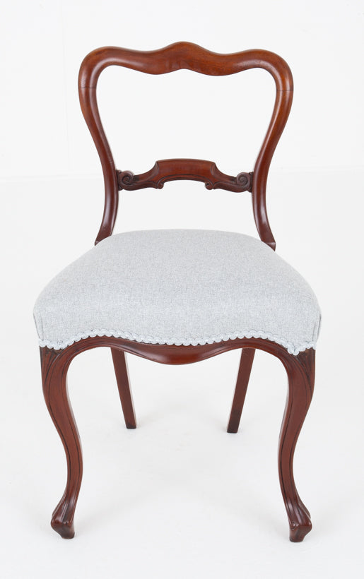 Set of 6 Mahogany Dining Chairs