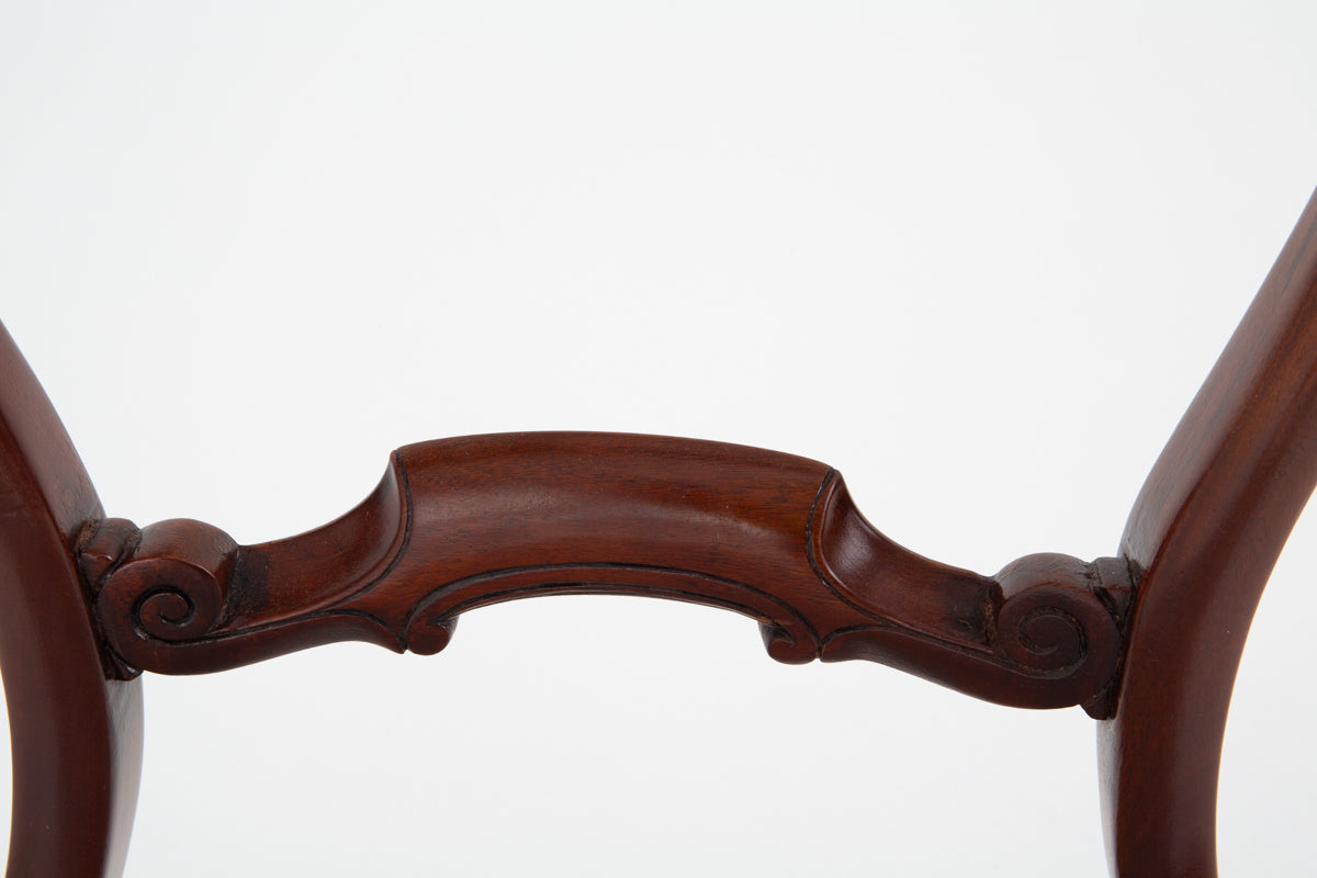Set of 6 Mahogany Dining Chairs