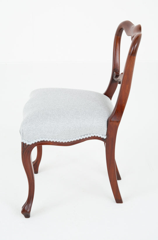 Set of 6 Mahogany Dining Chairs