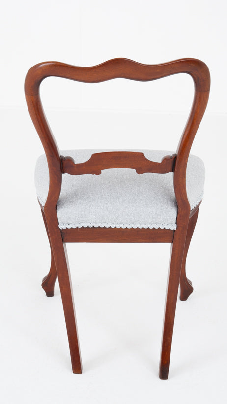 Set of 6 Mahogany Dining Chairs