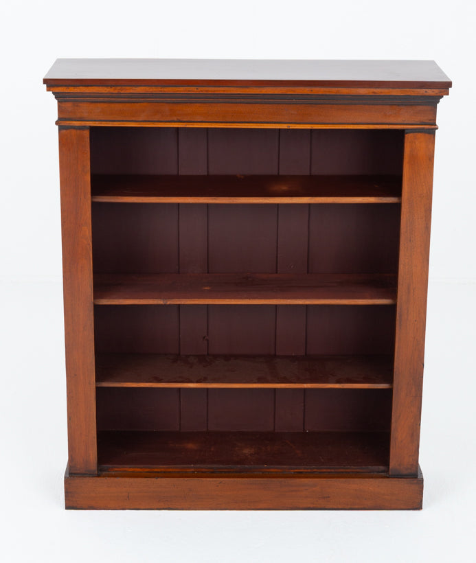 Victorian Mahogany Open Bookcase Plinth Base