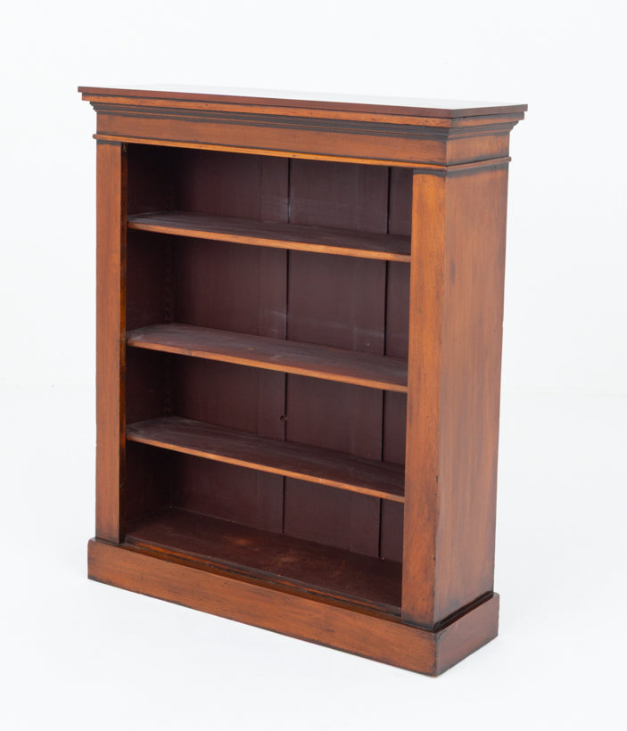 Victorian Mahogany Open Bookcase Plinth Base