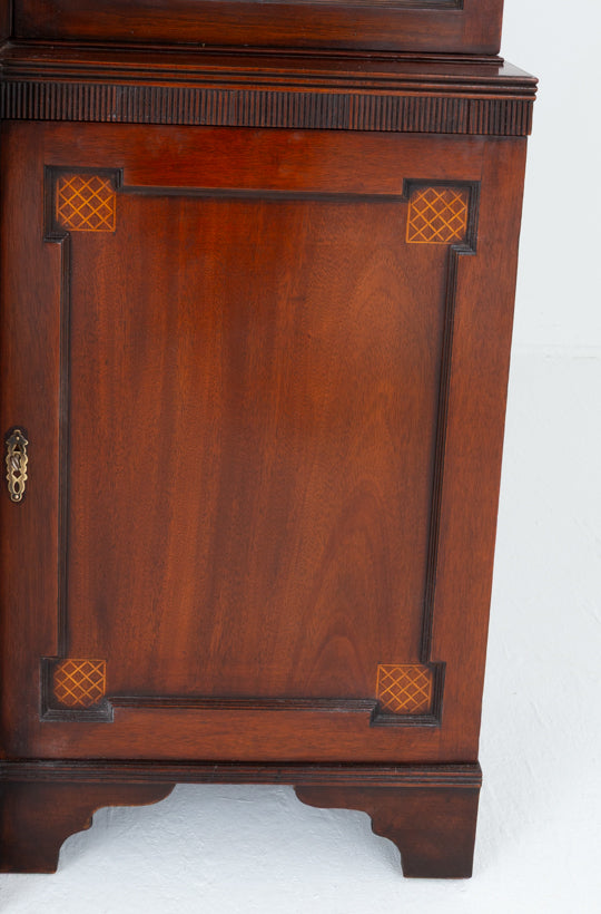 Georgian Style Mahogany Breakfront Bookcase