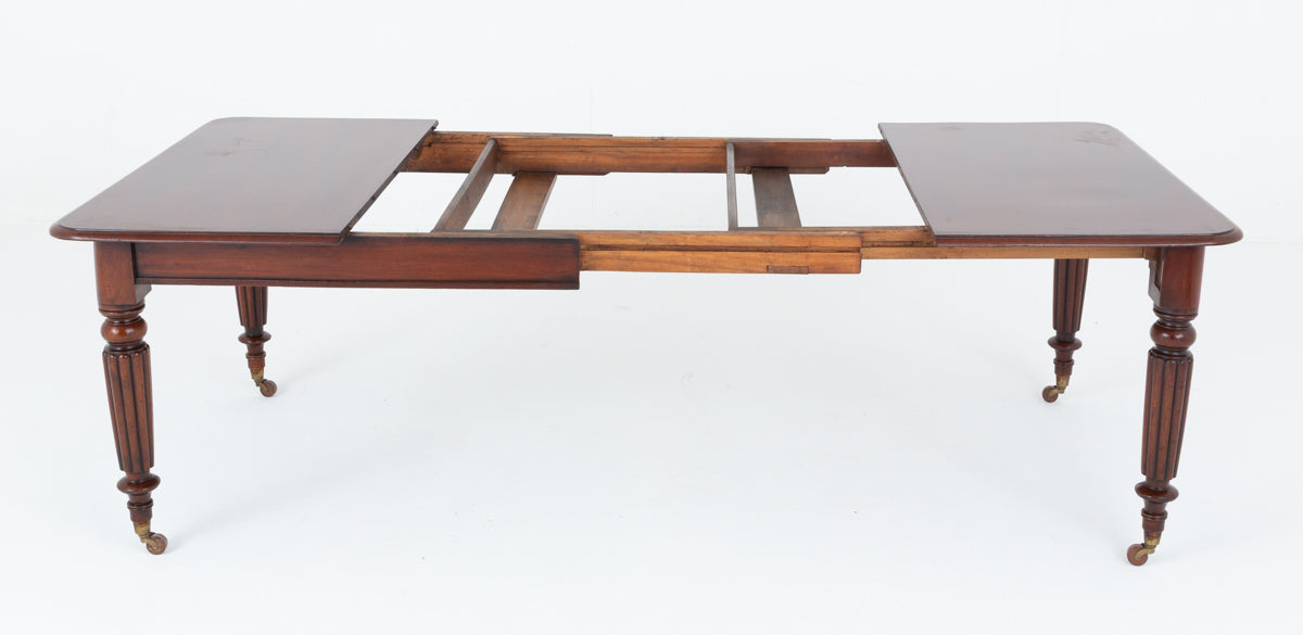 William IV Mahogany Extending Dining Table