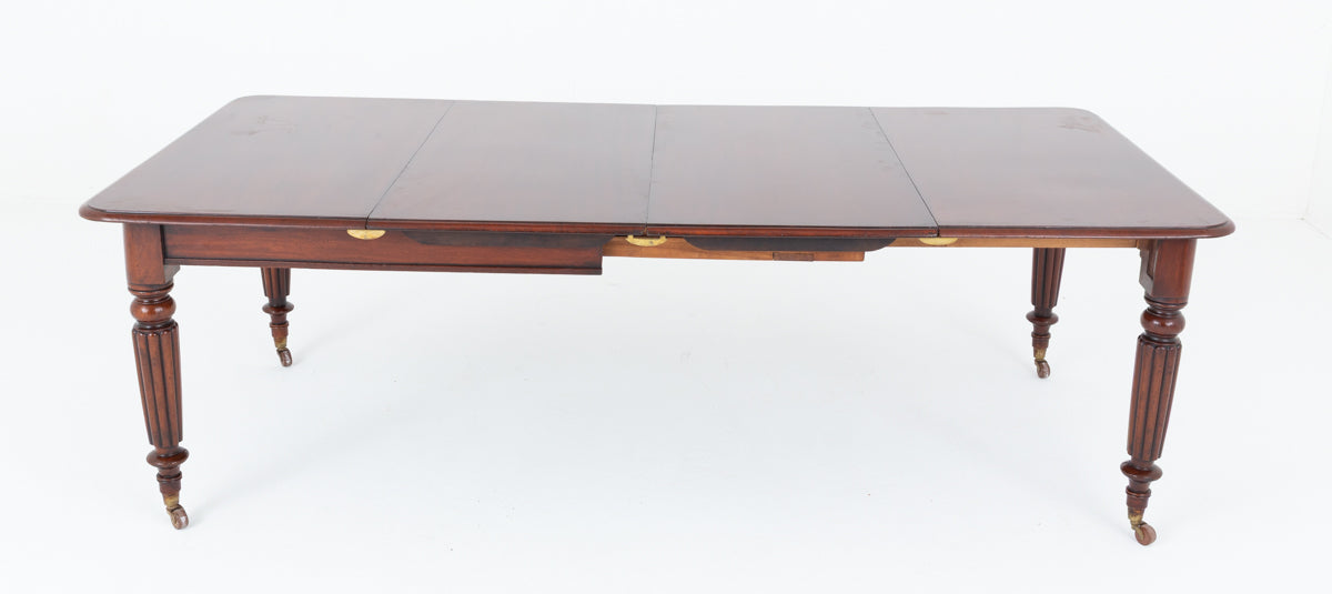 William IV Mahogany Extending Dining Table