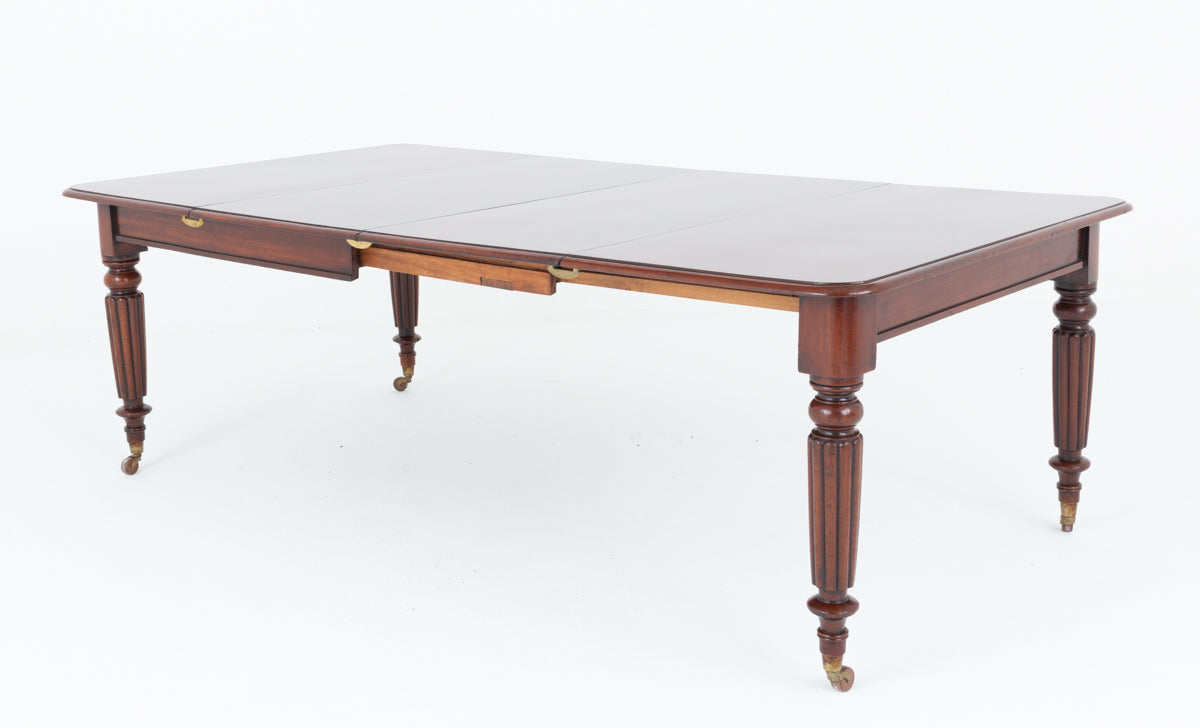 William IV Mahogany Extending Dining Table