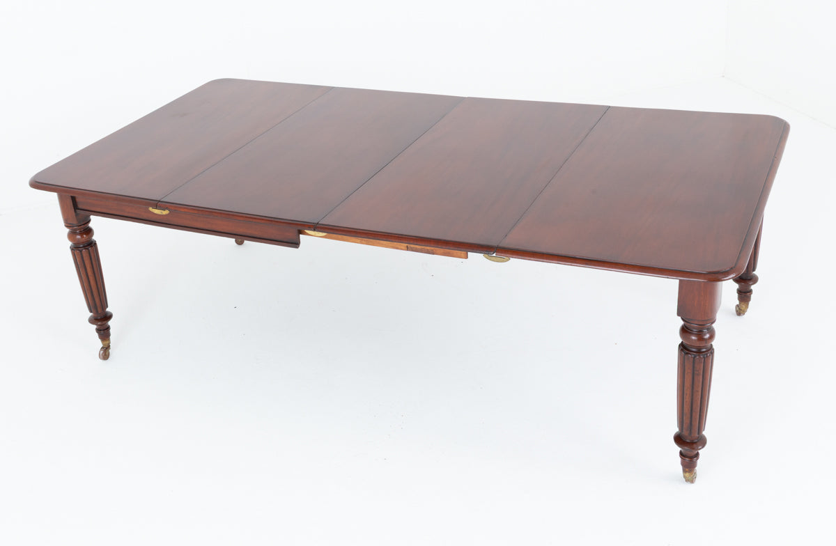 William IV Mahogany Extending Dining Table