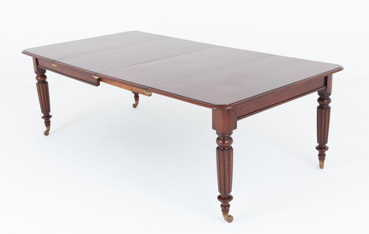 William IV Mahogany Extending Dining Table