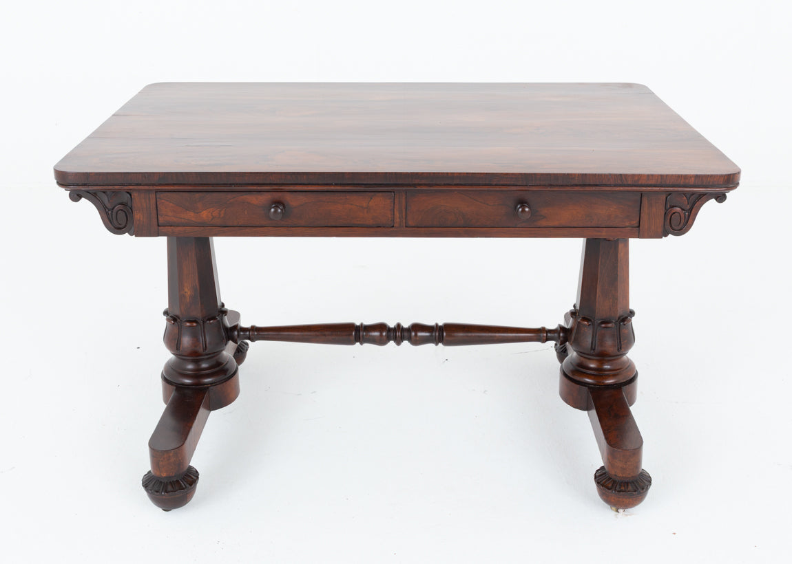William IV Rosewood Library Table