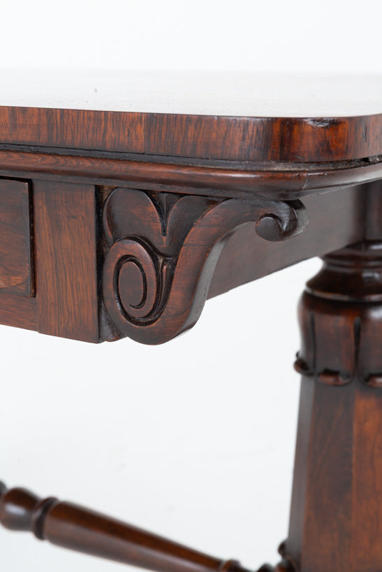 William IV Rosewood Library Table