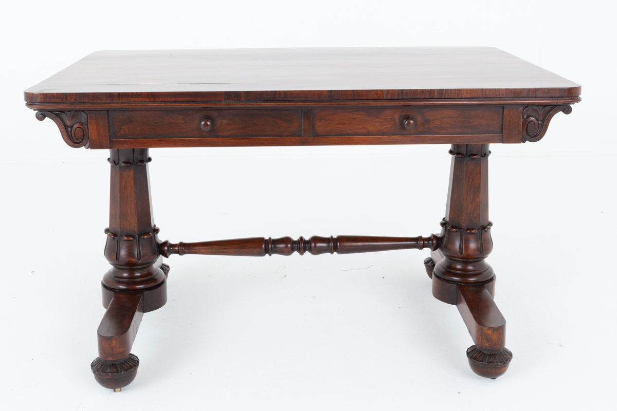 William IV Rosewood Library Table