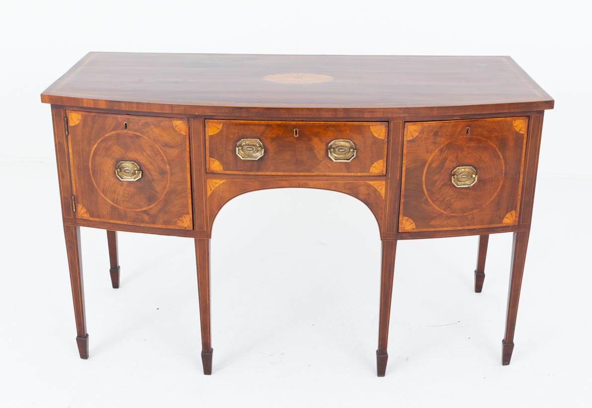 Georgian Mahogany Inlaid Sideboard