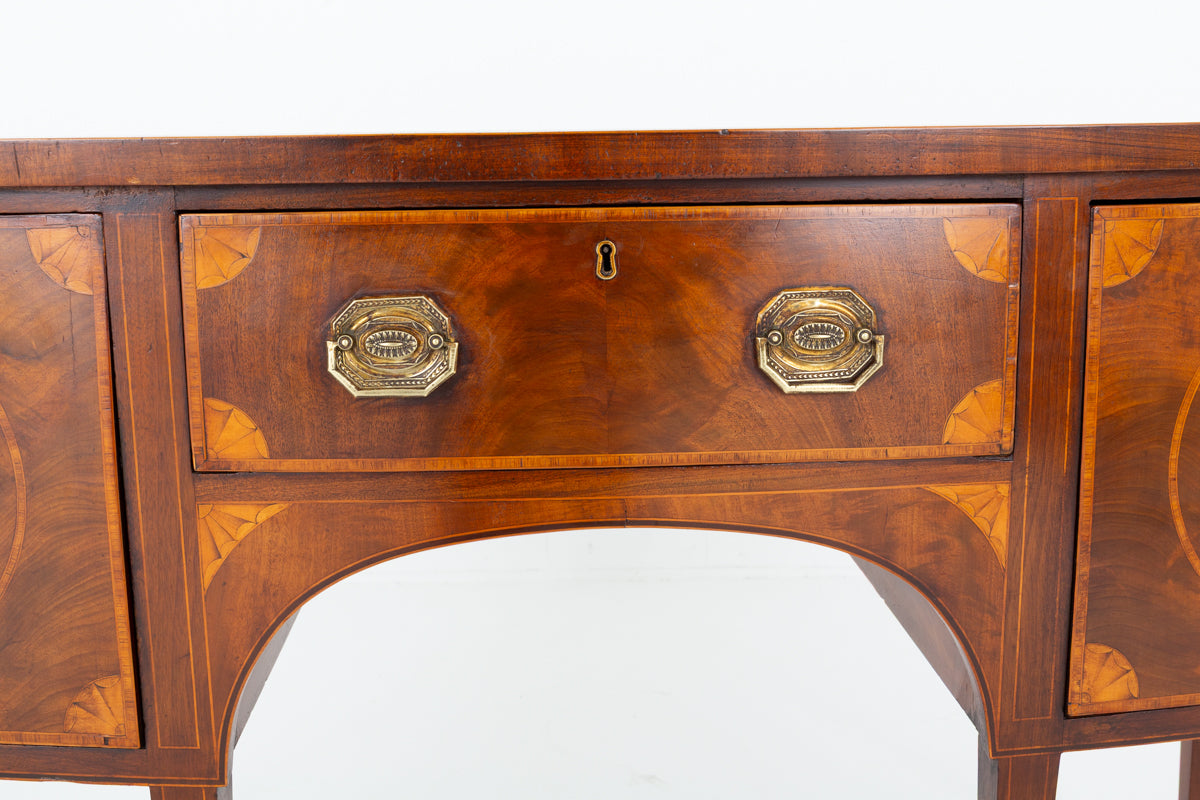 Georgian Mahogany Inlaid Sideboard