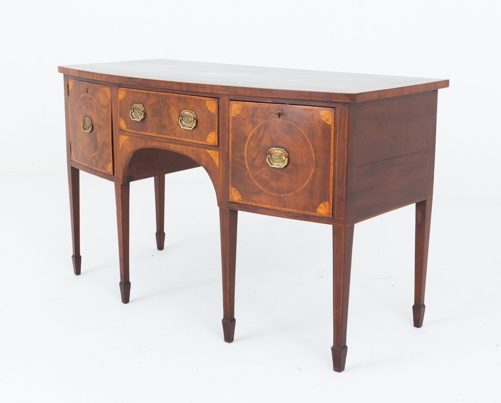 Georgian Mahogany Inlaid Sideboard
