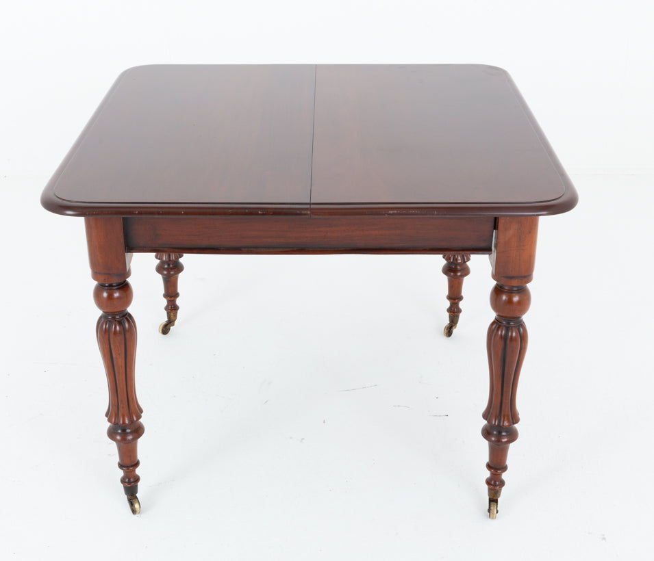Early Victorian 1 Leaf Extending Dining Table