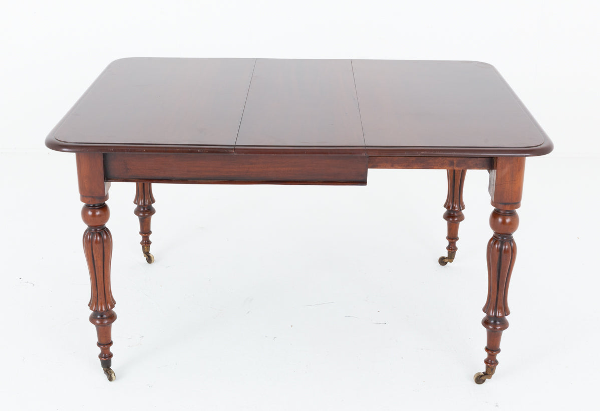 Early Victorian 1 Leaf Extending Dining Table