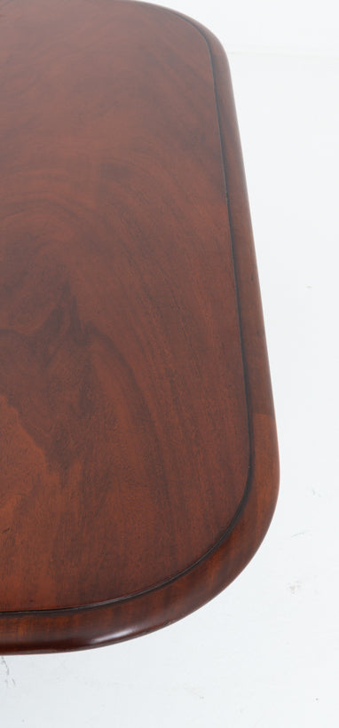 Mahogany Regency Style 14-16 Seat 3 Pedestal Dining Table