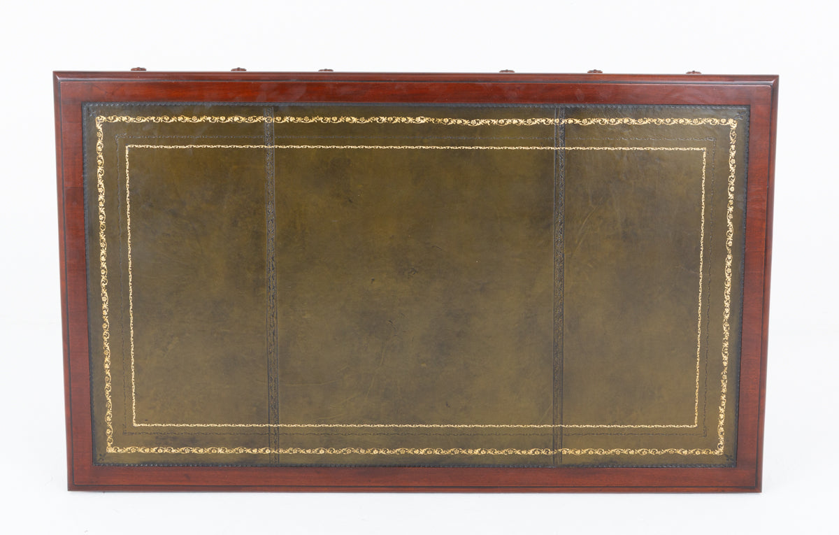 Mid Victorian 3 Drawer Writing Table