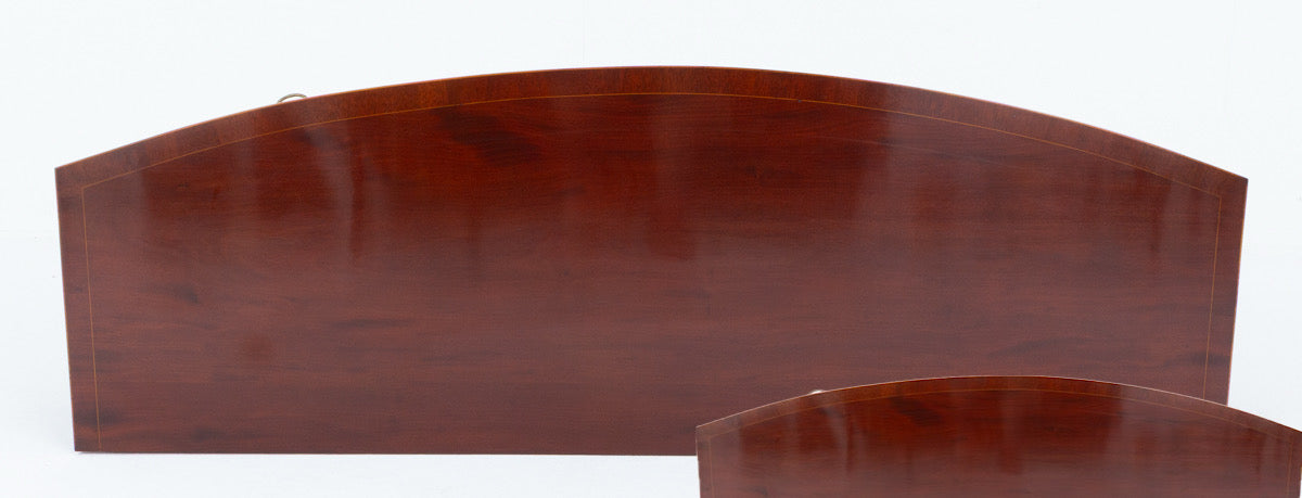 Georgian Mahogany Bow Sideboard