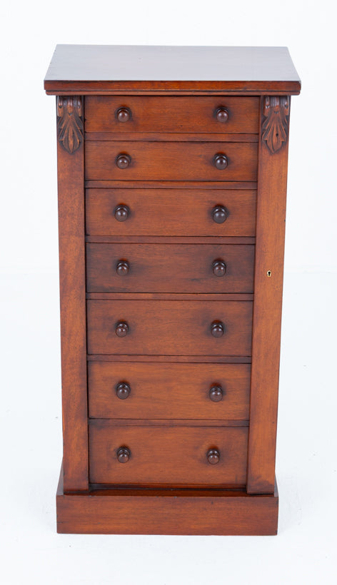 Victorian Mahogany Wellington Chest