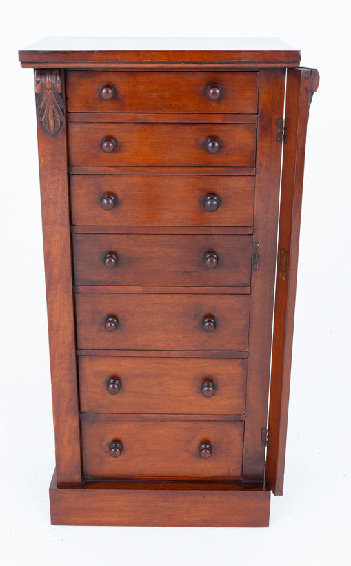 Victorian Mahogany Wellington Chest