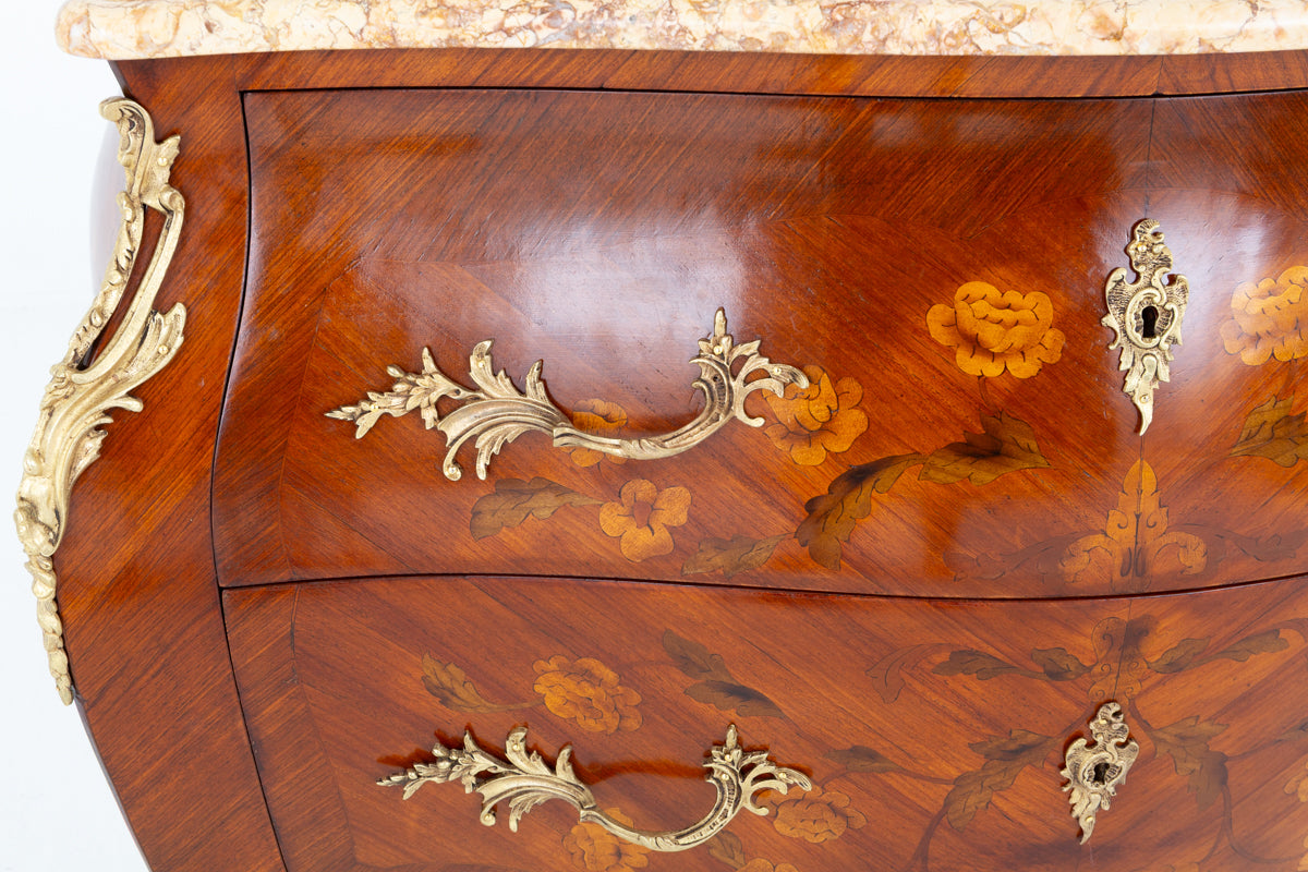 French Walnut Commode