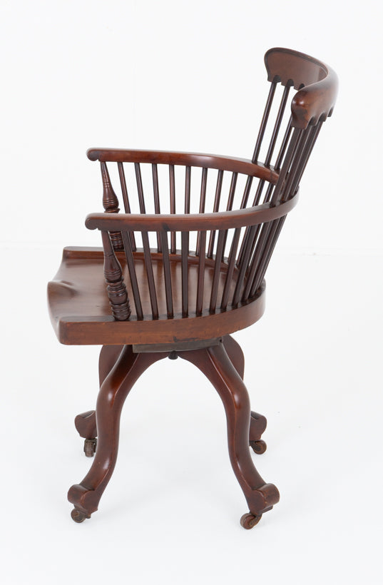 Victorian Mahogany Desk Chair