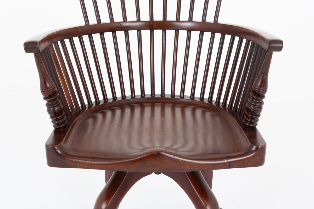 Victorian Mahogany Desk Chair