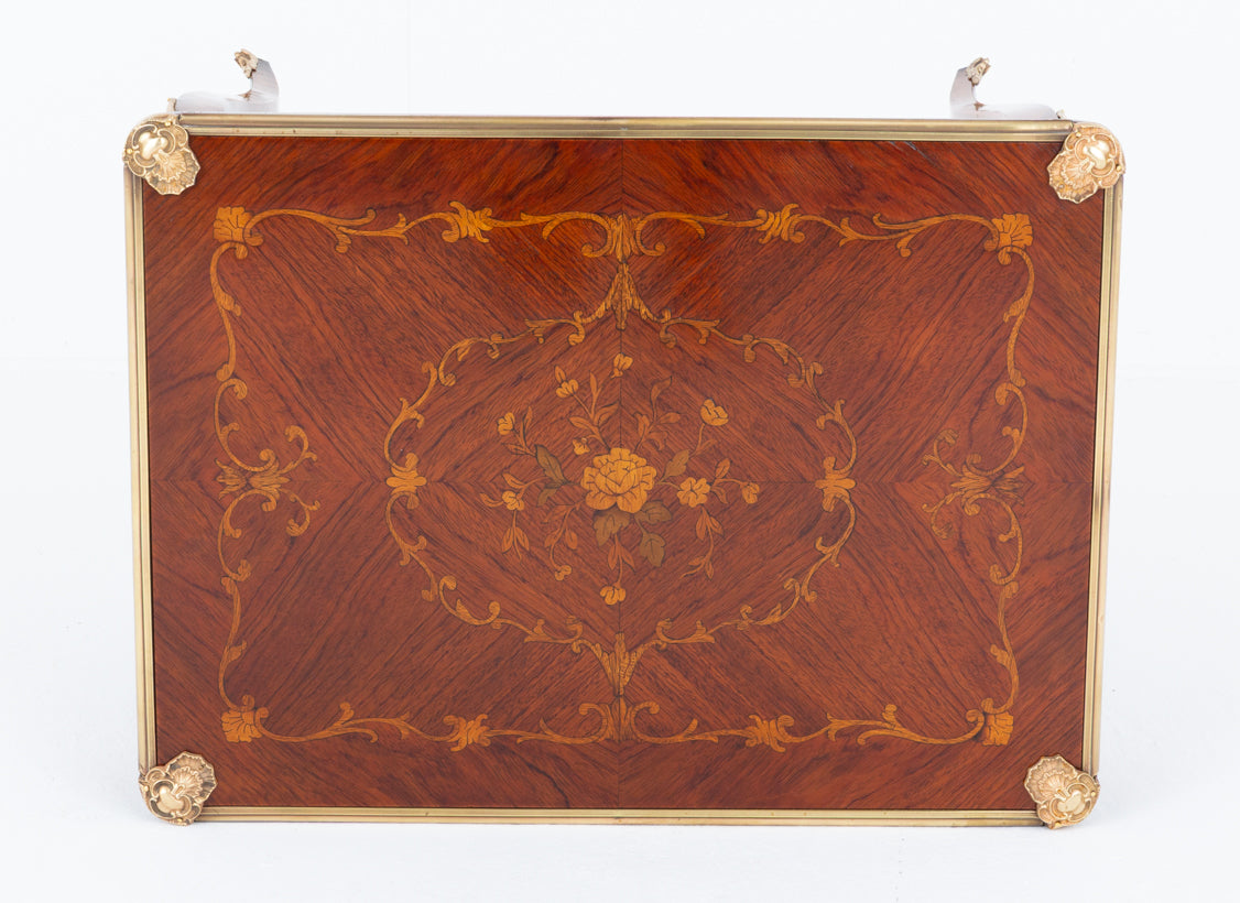 French Mahogany Games Table
