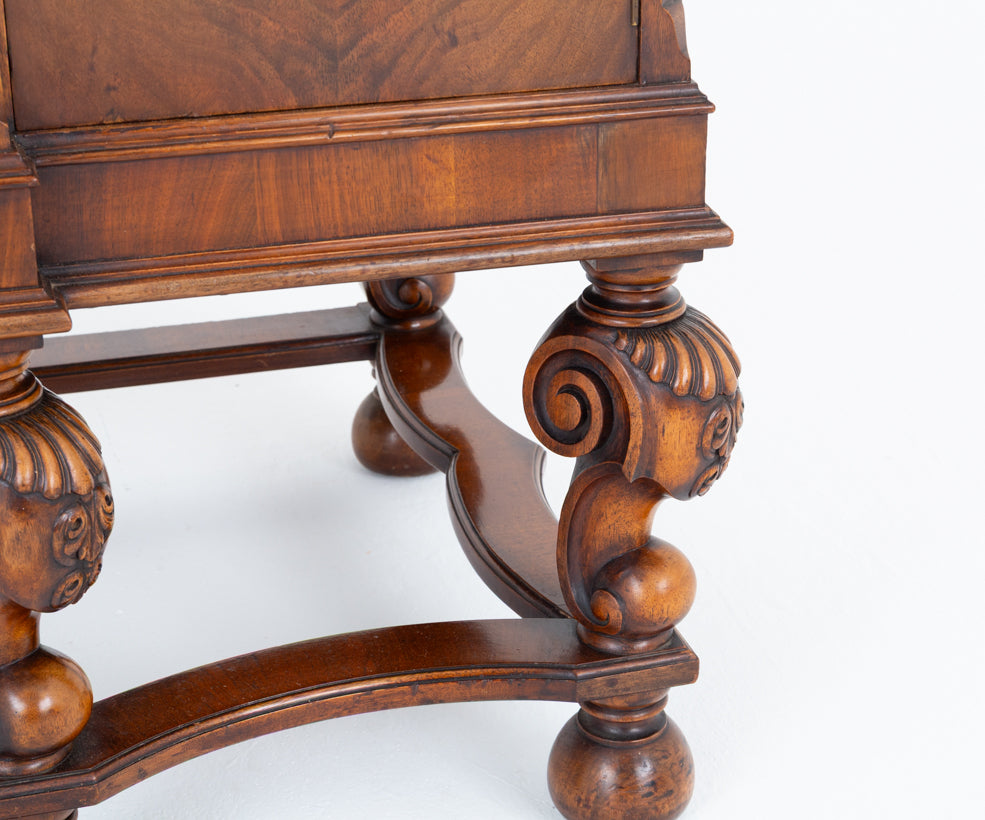 Impressive Walnut Carolean Style Sideboard