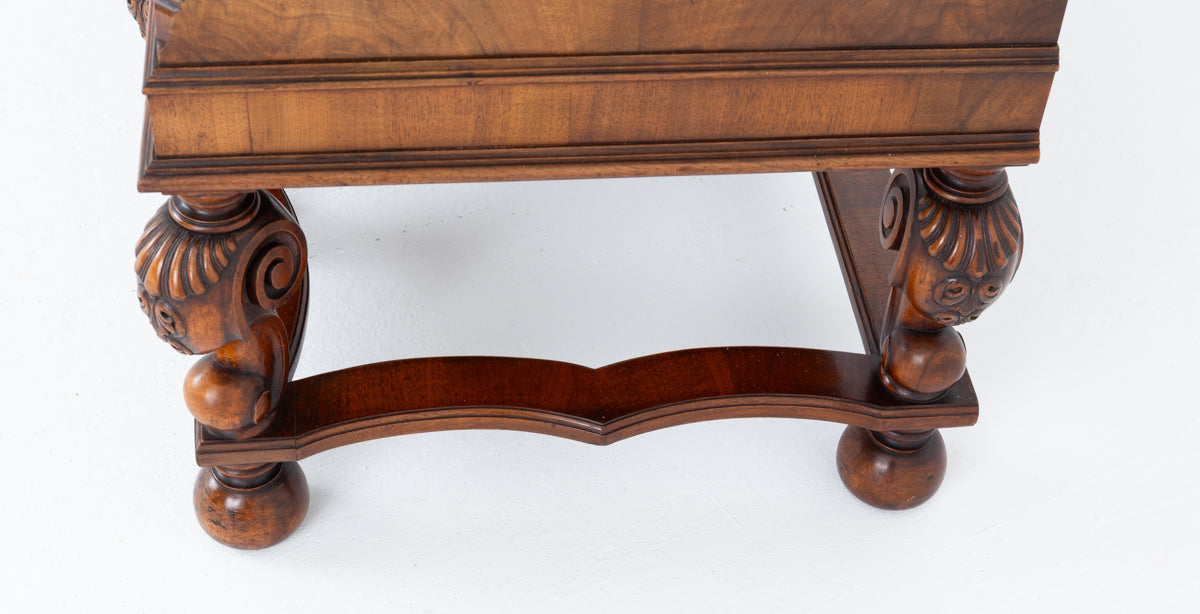 Impressive Walnut Carolean Style Sideboard