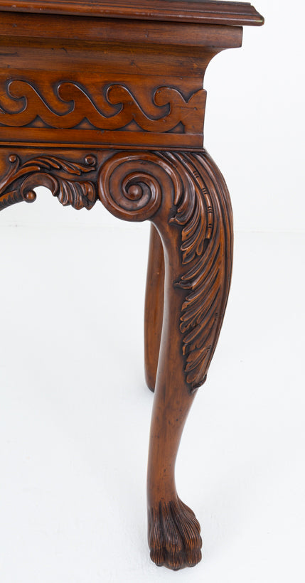Impressive Walnut Shaped Serving Table