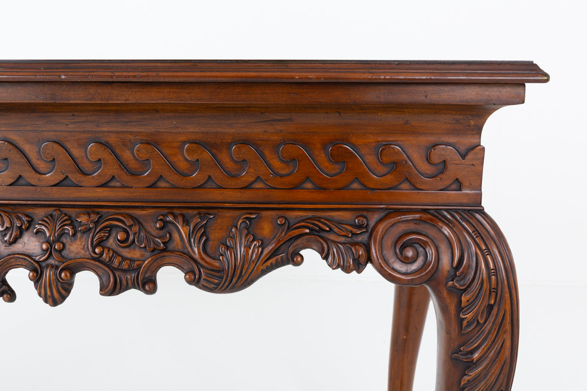 Impressive Walnut Shaped Serving Table