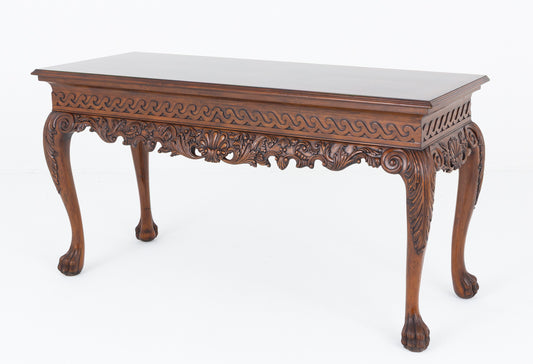 Impressive Walnut Shaped Serving Table