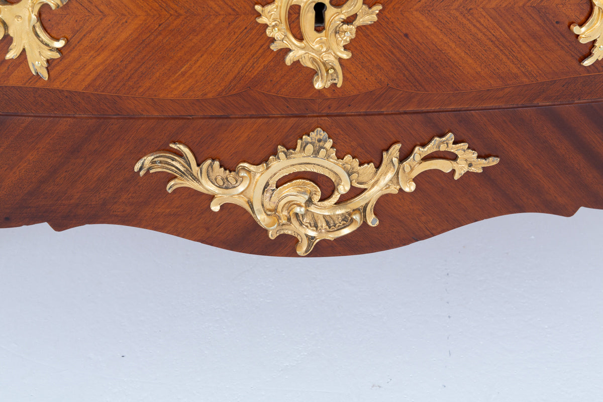 Impressive Walnut French Commode