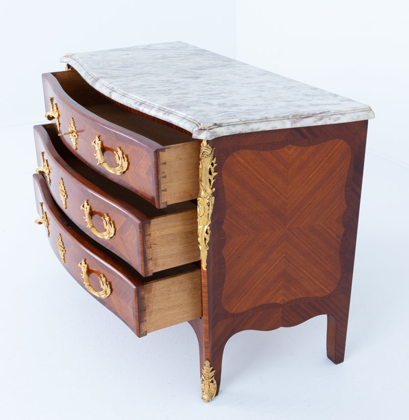 Impressive Walnut French Commode