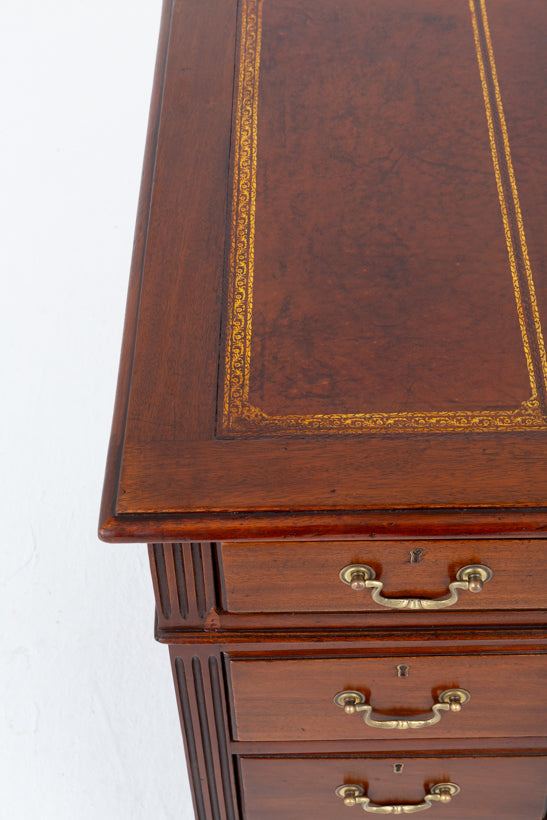 Mahogany Pedestal Desk