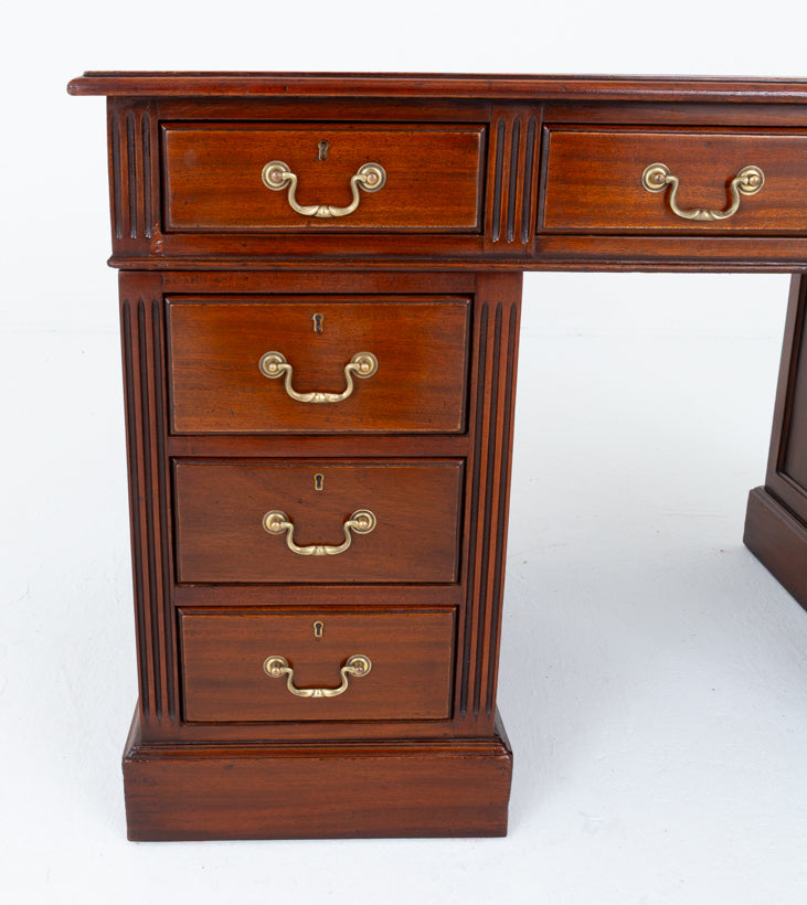 Mahogany Pedestal Desk