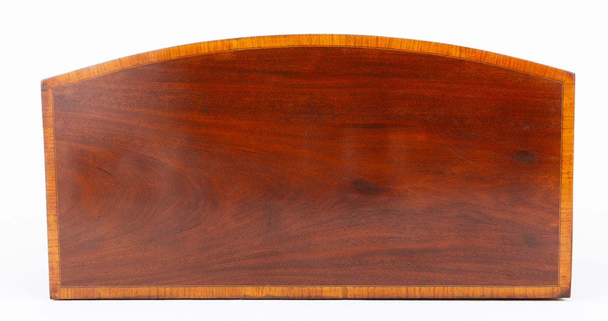 Regency Mahogany Bow Fronted Chest of Drawers